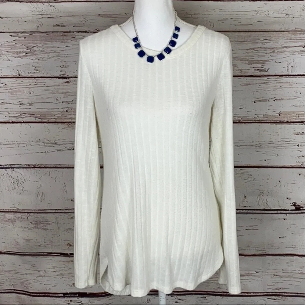 NoBo Cream Long Sleeve Top XL - Picture 1 of 9